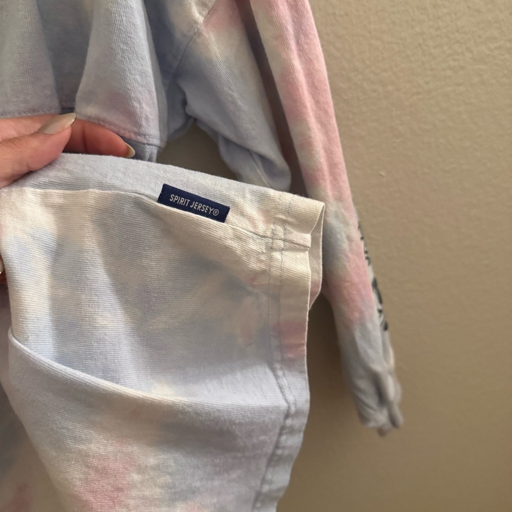 Disney Grogu Women's Pastel Tie-Dye Sweatshirt - Picture 5 of 7